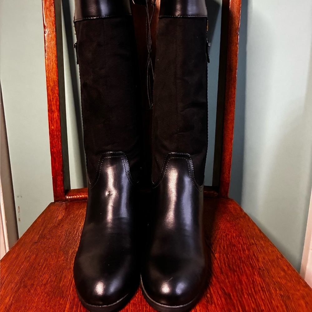 Liz Claiborne Black Over the Knee Boots